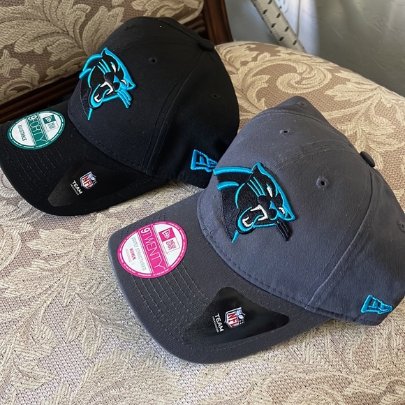 Pair of Carolina Panthers caps; unisex - Picture 5 of 5
